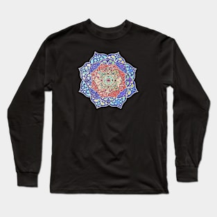 Rosy Mandala Long Sleeve T-Shirt